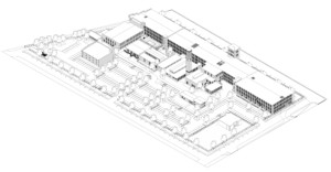 Germantown Mill Lofts Louisville, KY 3D model rendering