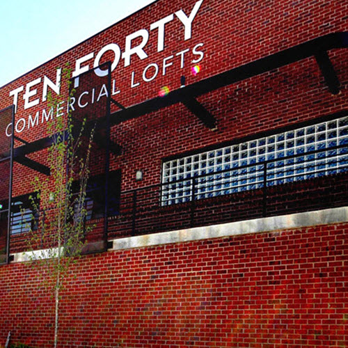 Adaptive Reuse 1040 Blvd Commercial Lofts in Southeast Atlanta.