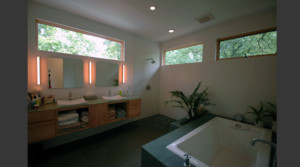 Howard Residence Bath Pimsler Hoss Architects