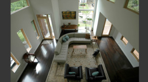 Howard Circle Residence Interior Living Room Pimsler Hoss Architects