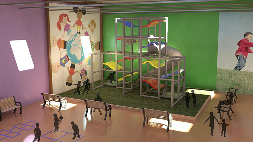 City of Refuge Interior - Playarea