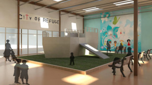 City of Refuge Interior - Playarea