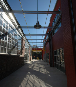 The Jane Grant Park Interior Breezeway