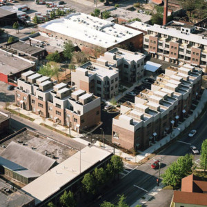 Fair and Walker Lofts aerial view