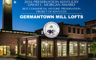 Germantown Mill Lofts Louisville, KY Award Announcement Image