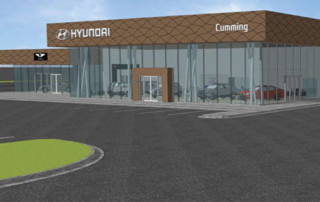 Proposed Rendering of Hyundai of Cumming