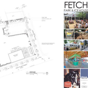 Fetch Park & Ice House concept plan and inspiration