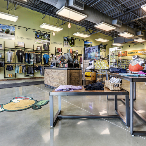 Commercial Architecture Big Peach Running Co. Decatur Store